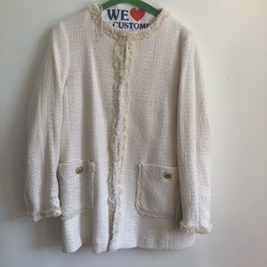 Zara NWT SIZE M cream jacket